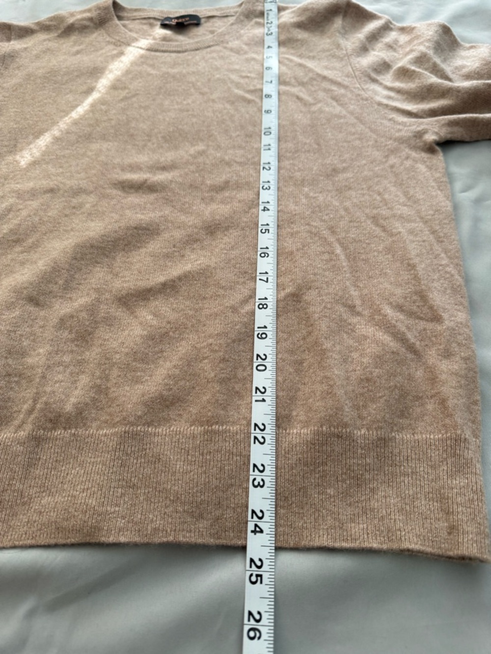 Quince Mongolian Cashmere Sweater Sz L Crewneck Preppy Soft Minimalist luxury - Picture 5 of 5